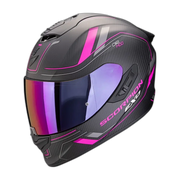 Scorpion Exo-1400 Evo II Carbon Air Mirage Matt Black-Pink