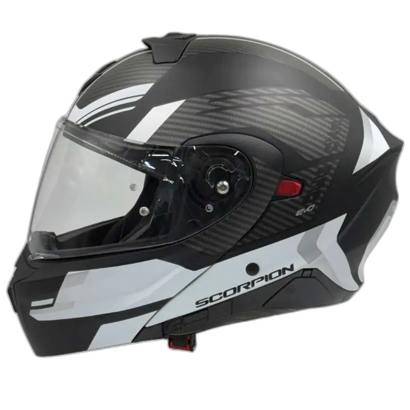 Scorpion Exo-930 Evo Sikon Matt black-Silver-White