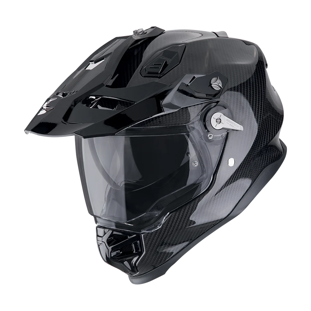 Scorpion ADF9000 Carbon Solid Glossy Black
