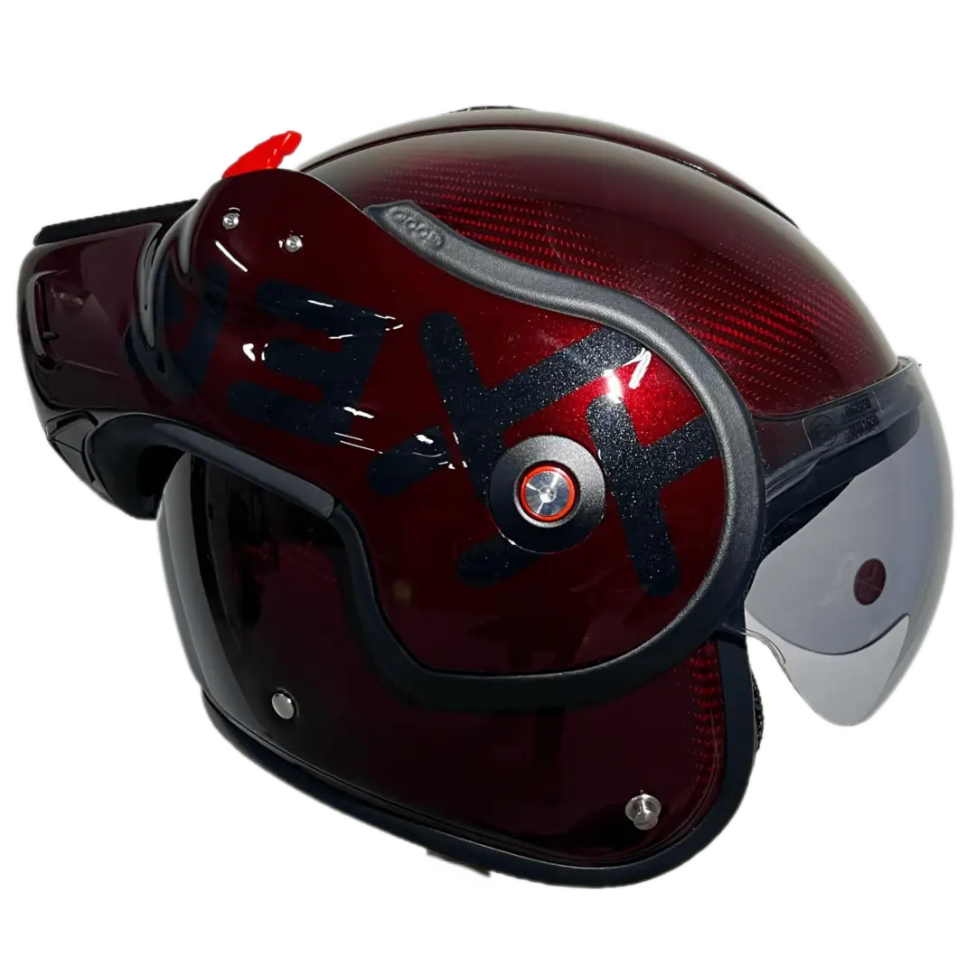 RO9 Boxxer Carbon Mono Rood