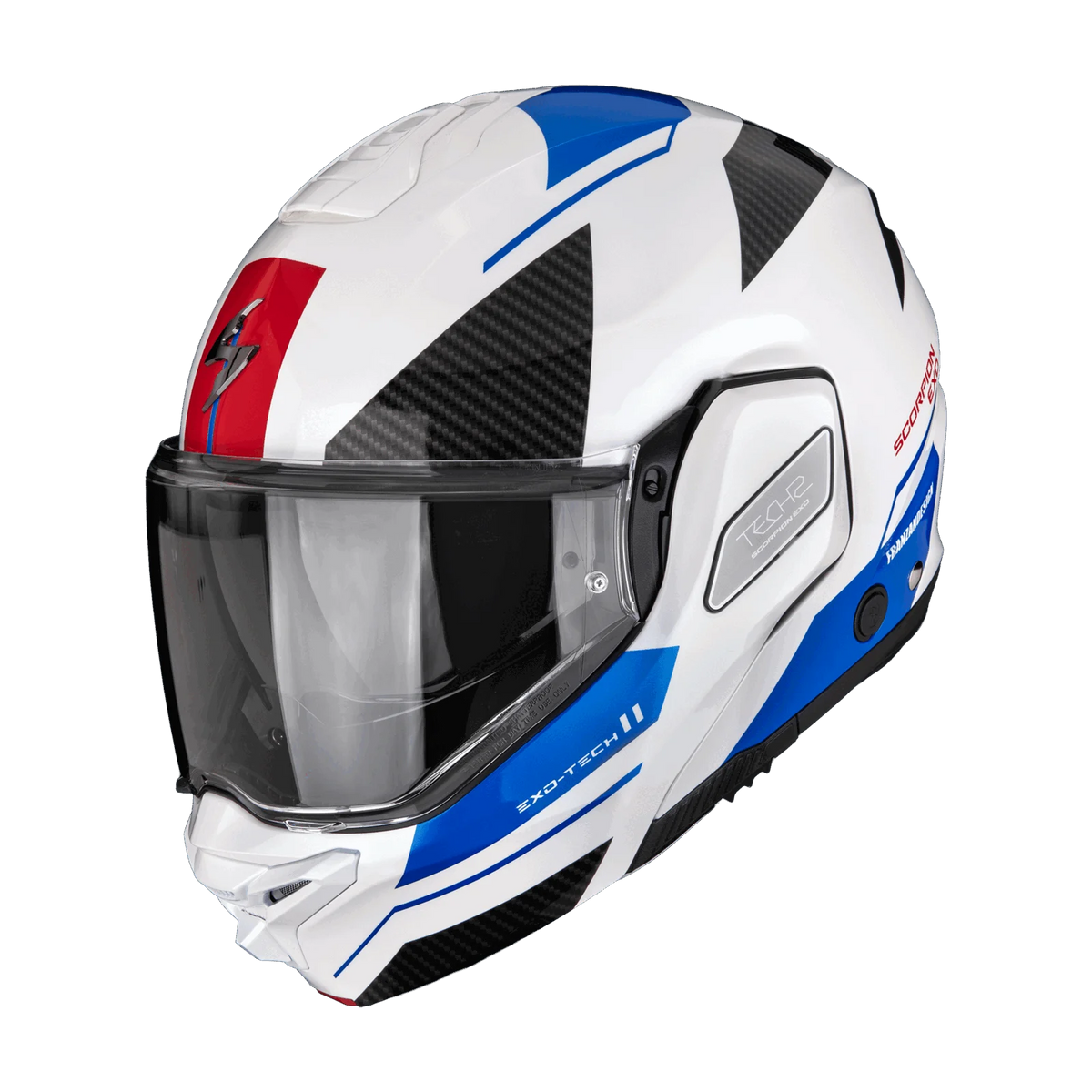 Scorpion EXO-TECH II Void White Blue Silver