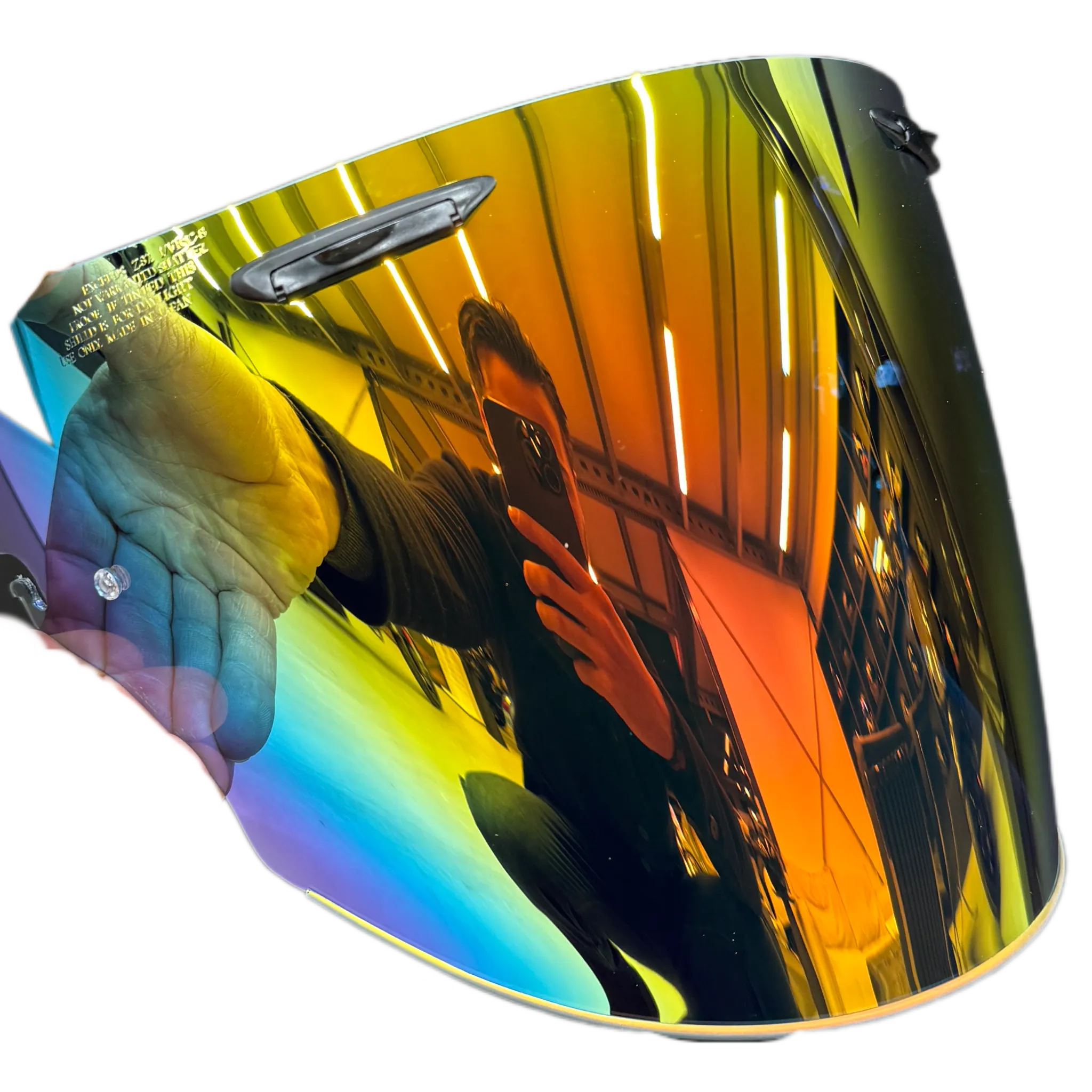 Arai VAS-Z vizier Iridium Rood