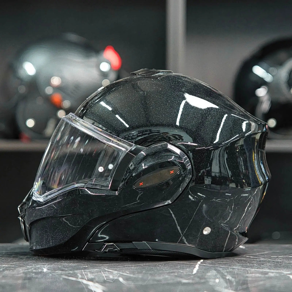 Scorpion Exo-Tech Evo Pro Solid Metallic Black