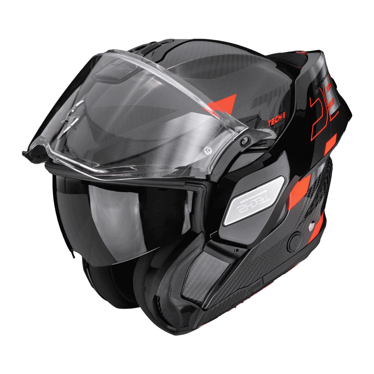 Scorpion EXO-TECH II Carbon DRIFT Black Silver Red