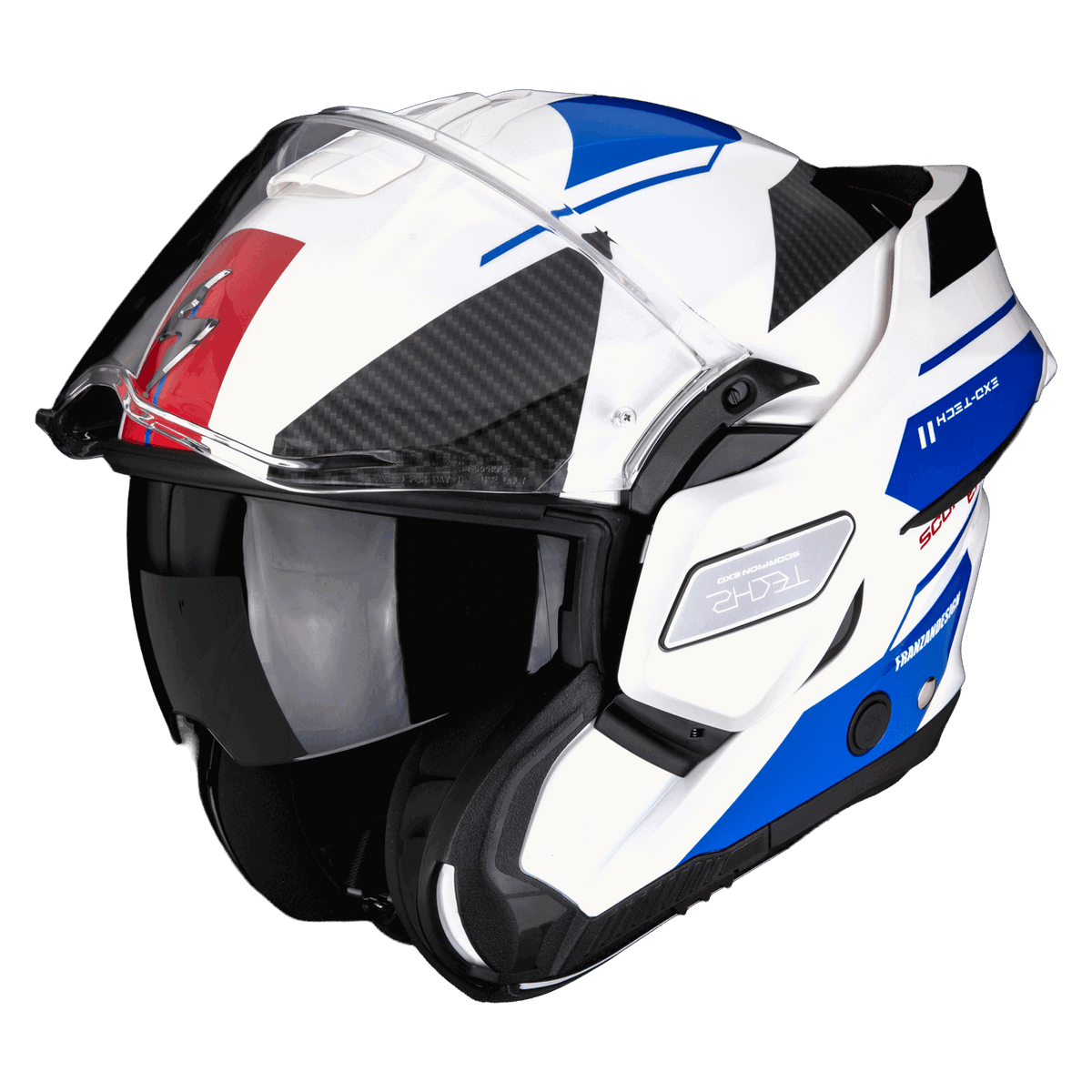Scorpion EXO-TECH II Void White Blue Silver
