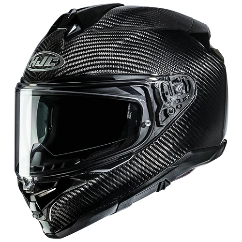 HJC F72 Solid Carbon Glossy Black