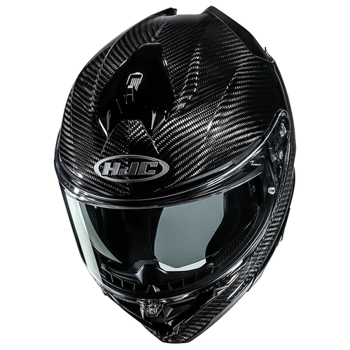 HJC F72 Solid Carbon Glossy Black