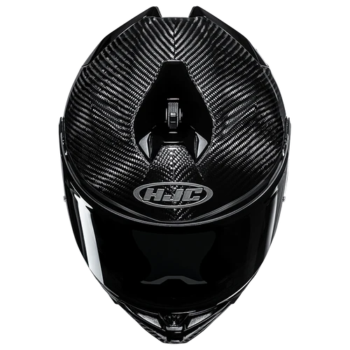 HJC F72 Solid Carbon Glossy Black