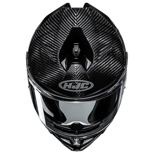 HJC F72 Solid Carbon Glossy Black