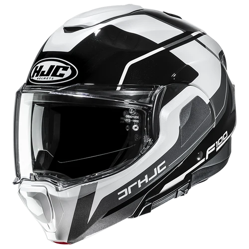 HJC F100 Astra Zwart Wit