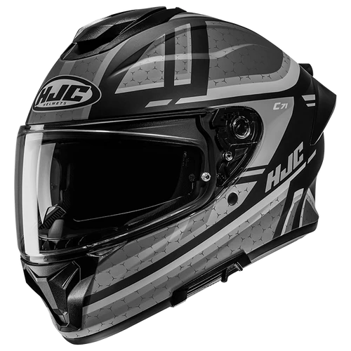 HJC C71 Novah Zwart Grijs