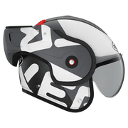 RO9 Boxxer Flag Matt Black - White