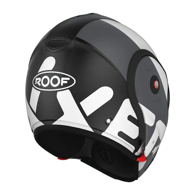 RO9 Boxxer Flag Matt Black - White