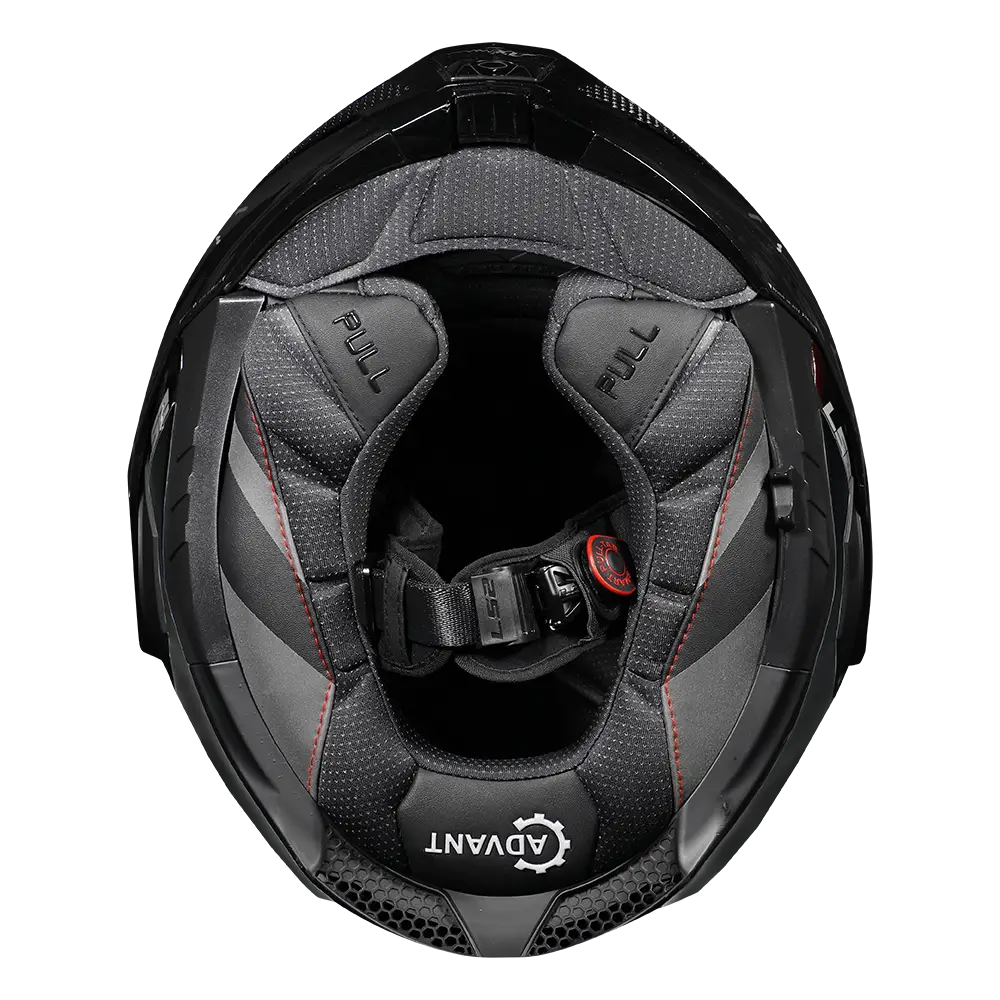 LS2 Helm Advant X FF901 Glossy Carbon