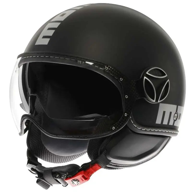 Momo FGTR EVO HIP Matt Black Silver