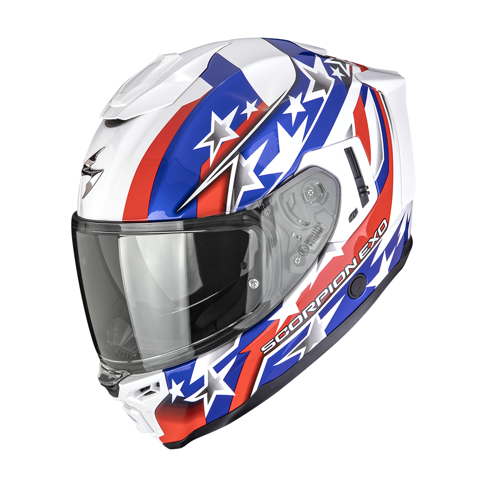 Scorpion EXO-1500 Etoile White Blue Red