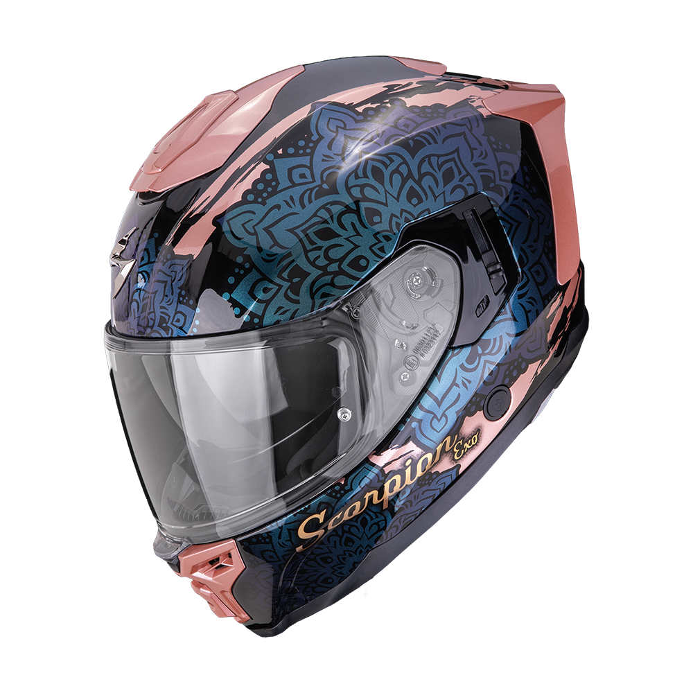 Scorpion EXO-1500 Vortex Black Pink Chameleon