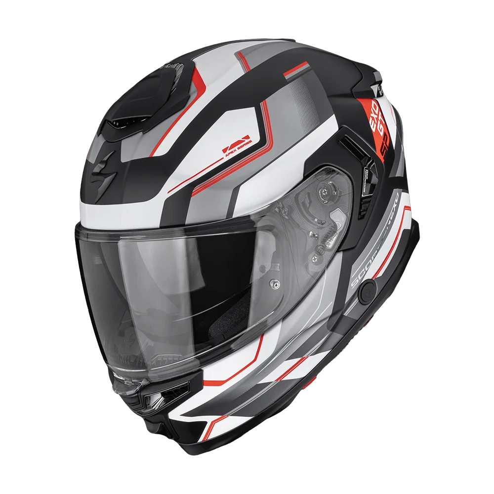 Scorpion EXO-GT SP Air Arkon Matt Black Silver Red