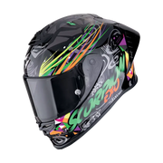 Scorpion Exo-R1 Evo II Air Savage Black Green Orange