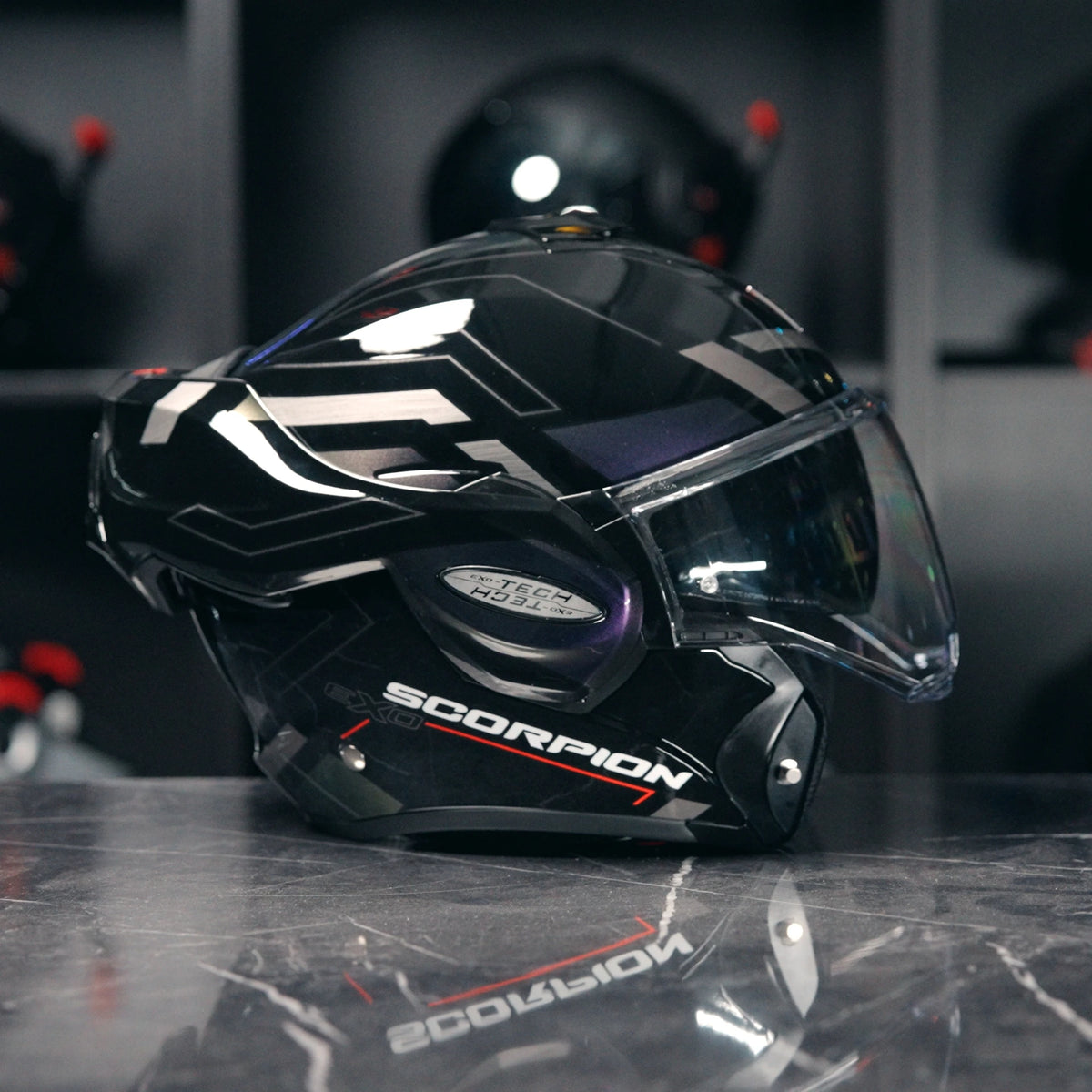 Scorpion Exo-Tech Evo Conquer Black-Chameleon