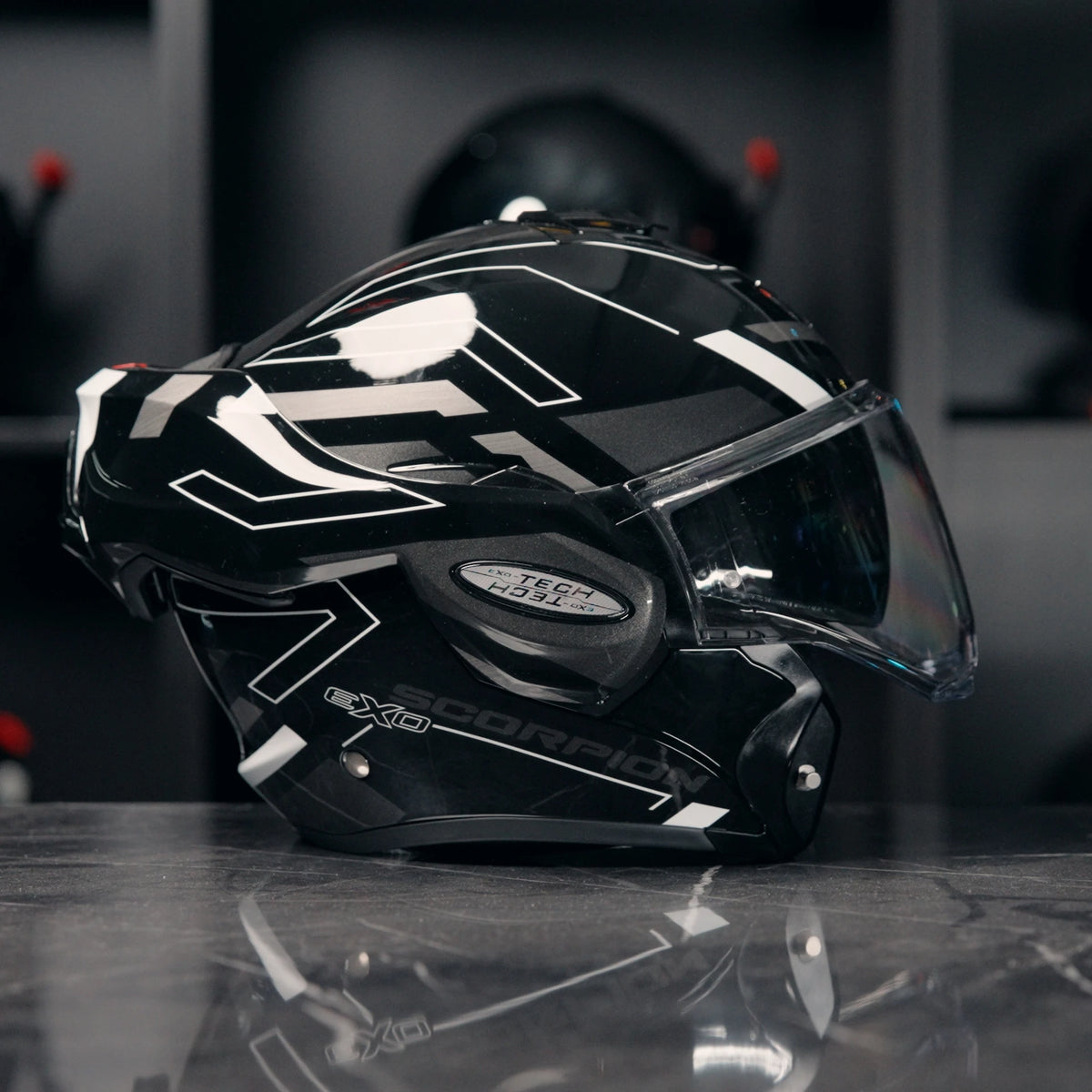 Scorpion Exo-Tech Evo Conquer Black-White