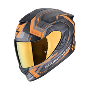 Scorpion Exo-1400 Evo II Air Linart Matt Black-Orange