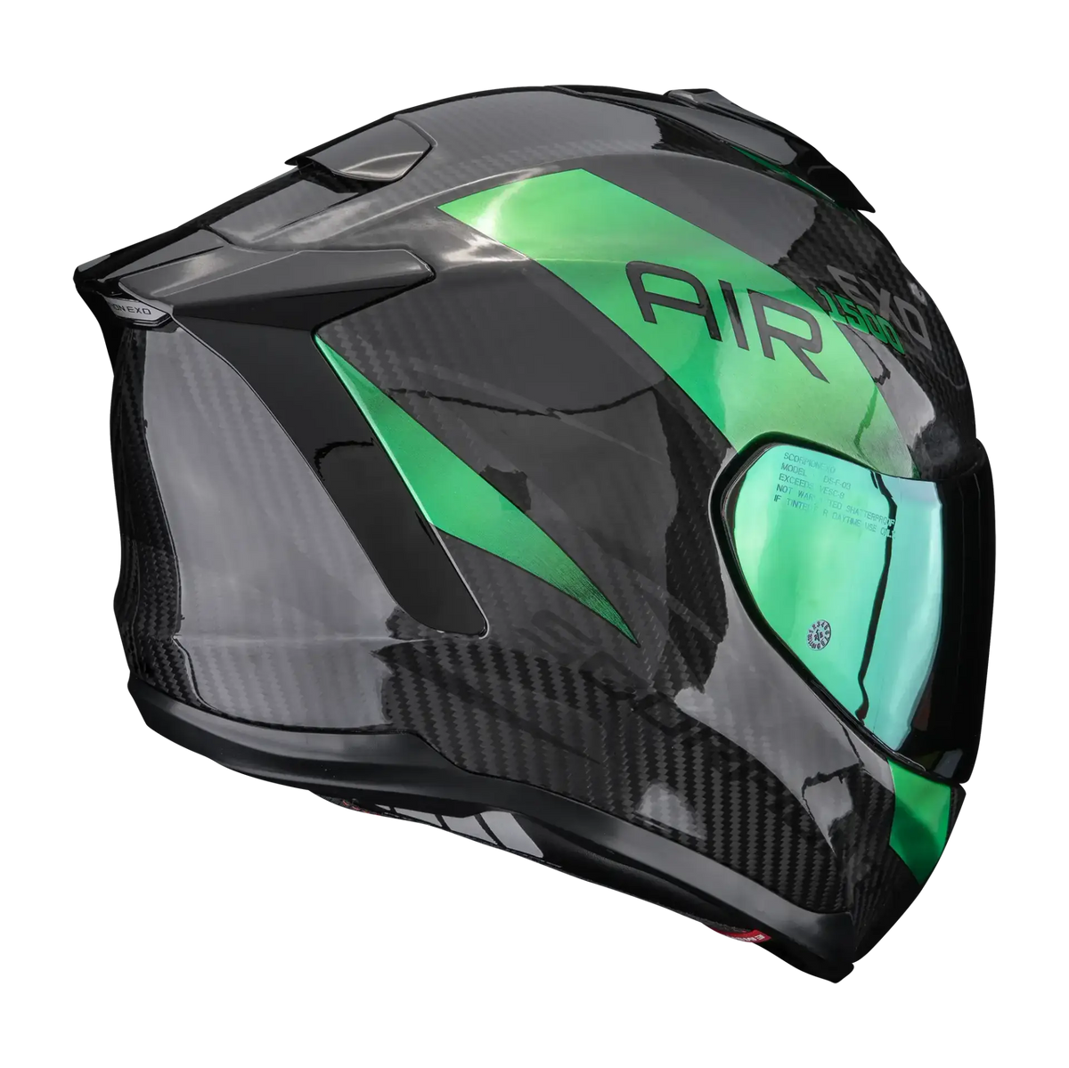 Scorpion EXO-1500 Carbon Platted Black Green