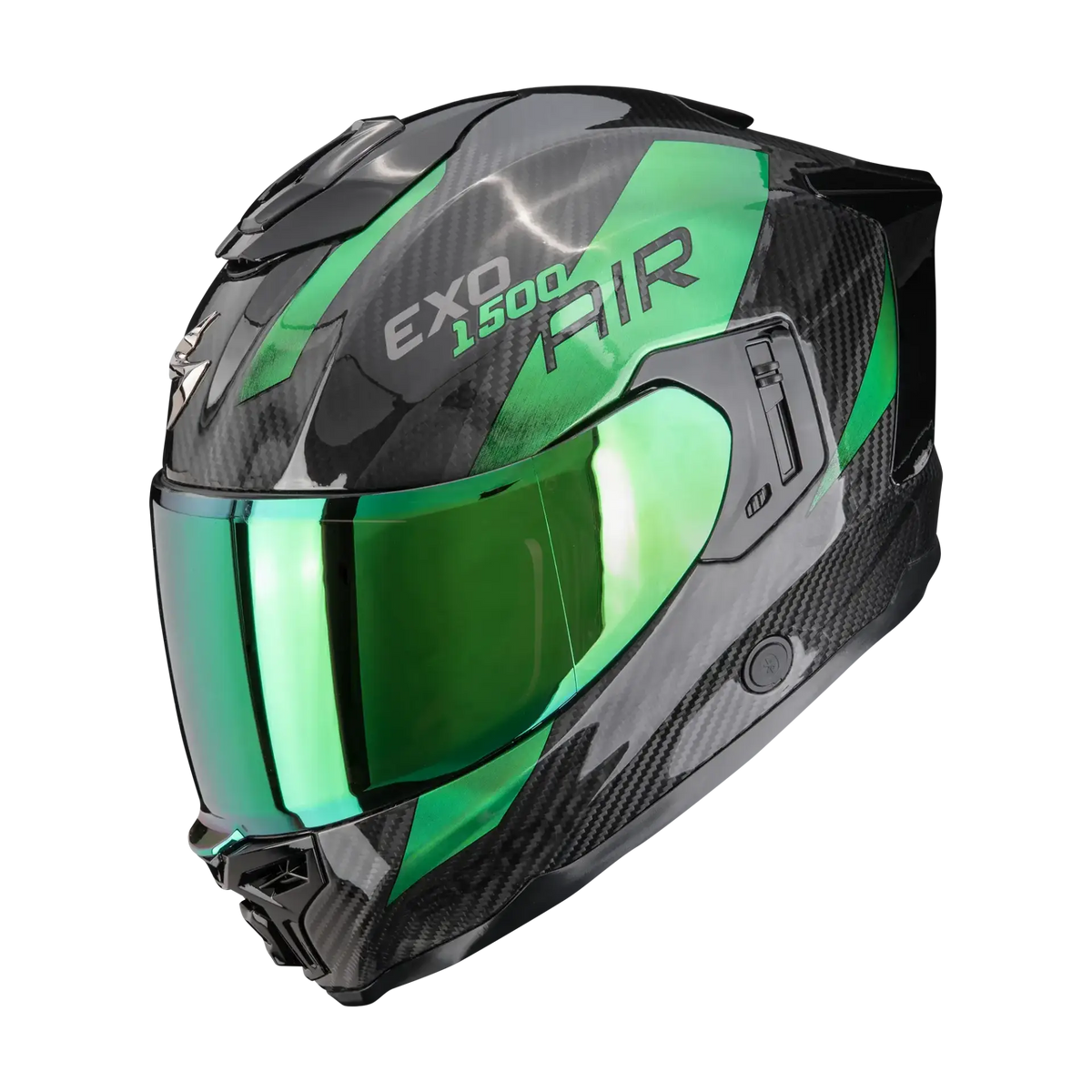 Scorpion EXO-1500 Carbon Platted Black Green