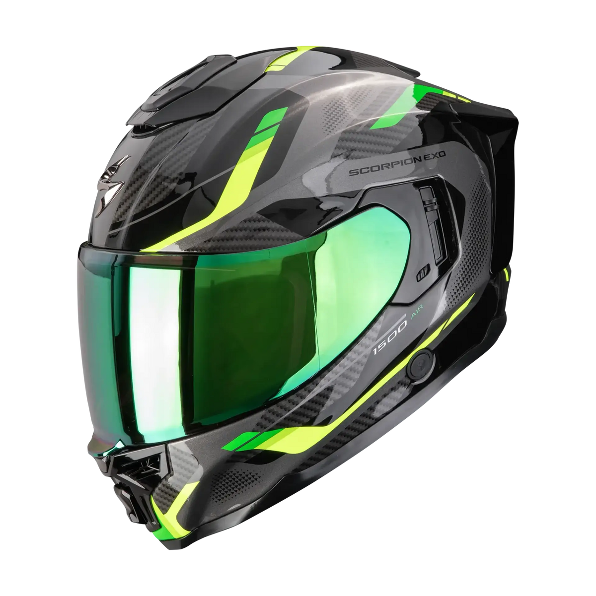 Scorpion EXO-1500 Sleek Black Green