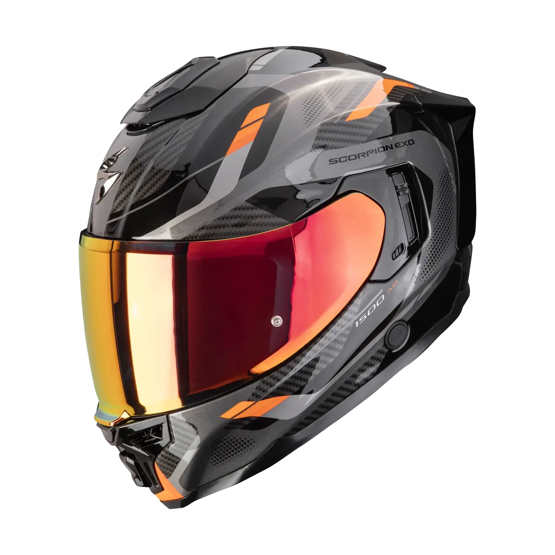 Scorpion EXO-1500 Sleek Black Orange