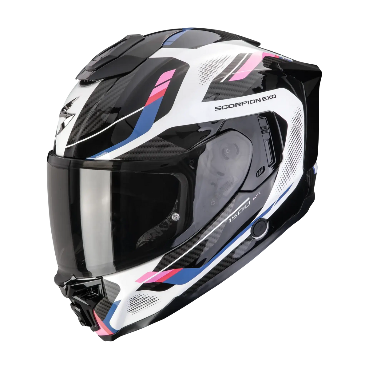 Scorpion EXO-1500 Sleek White Black Pink