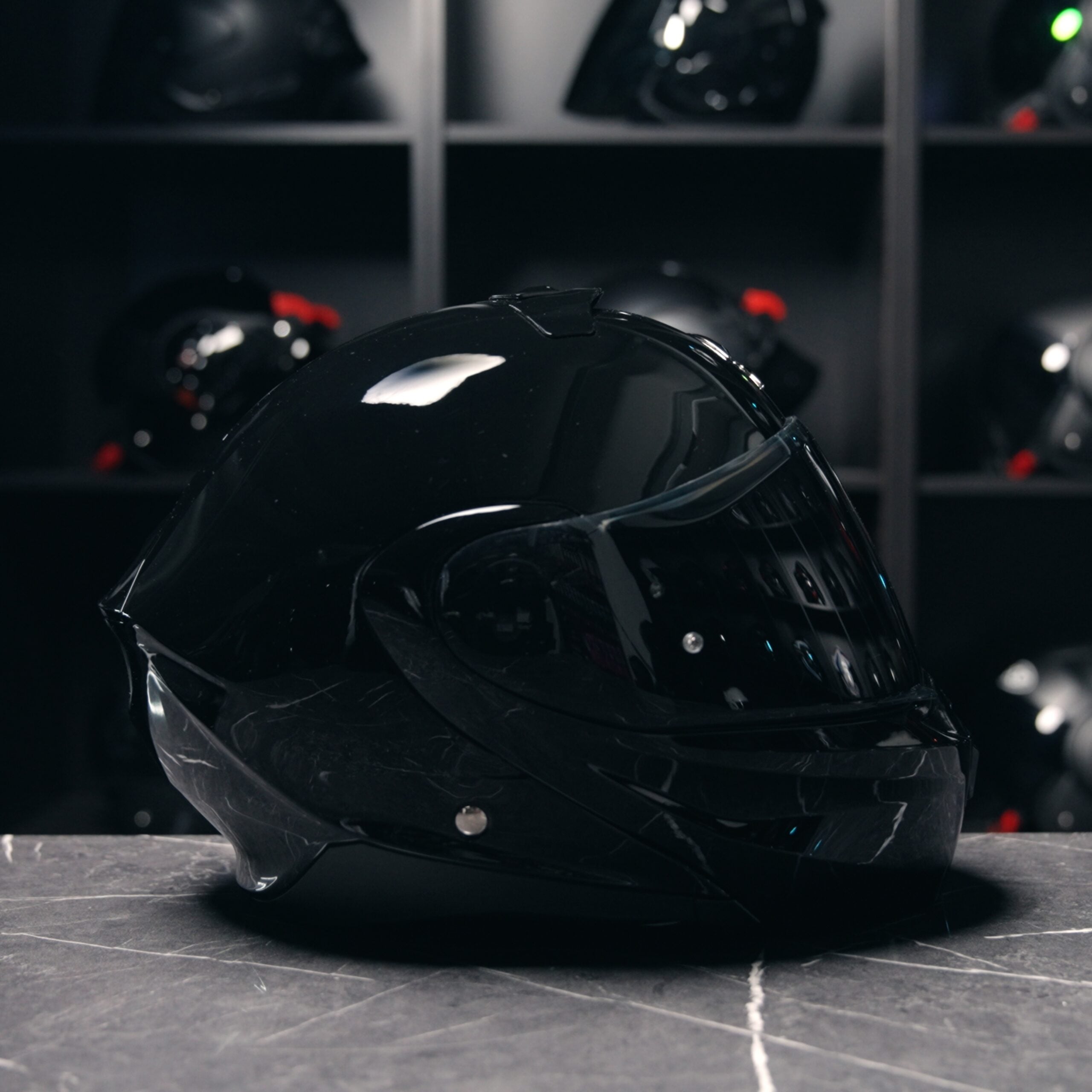 Scorpion Exo-930 Evo Solid Black Glossy